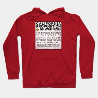 california prop 69 Hoodie